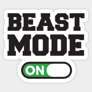 Beast Mode Sticker